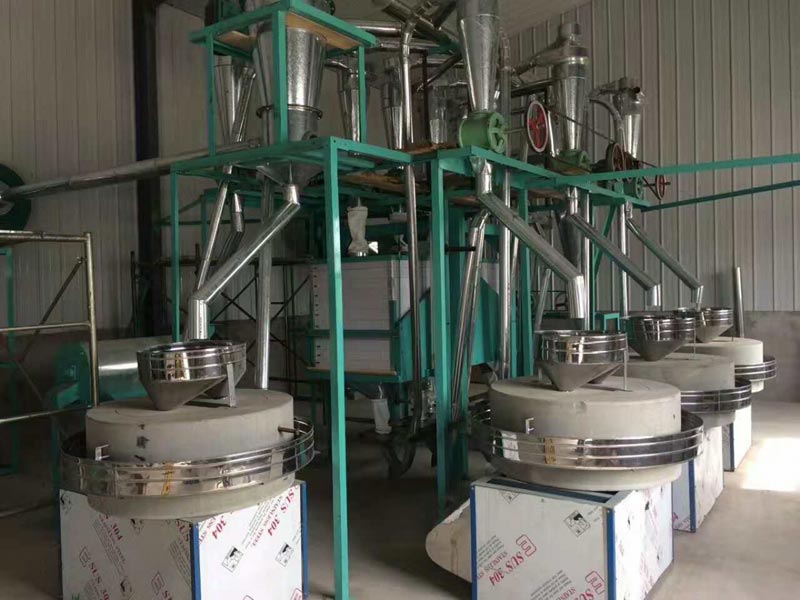 面粉加工设备厂家泗水锐佳机械为您介绍石磨面粉设备是