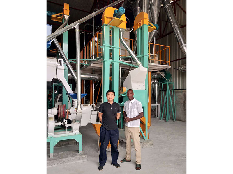 安哥拉40吨玉米设备